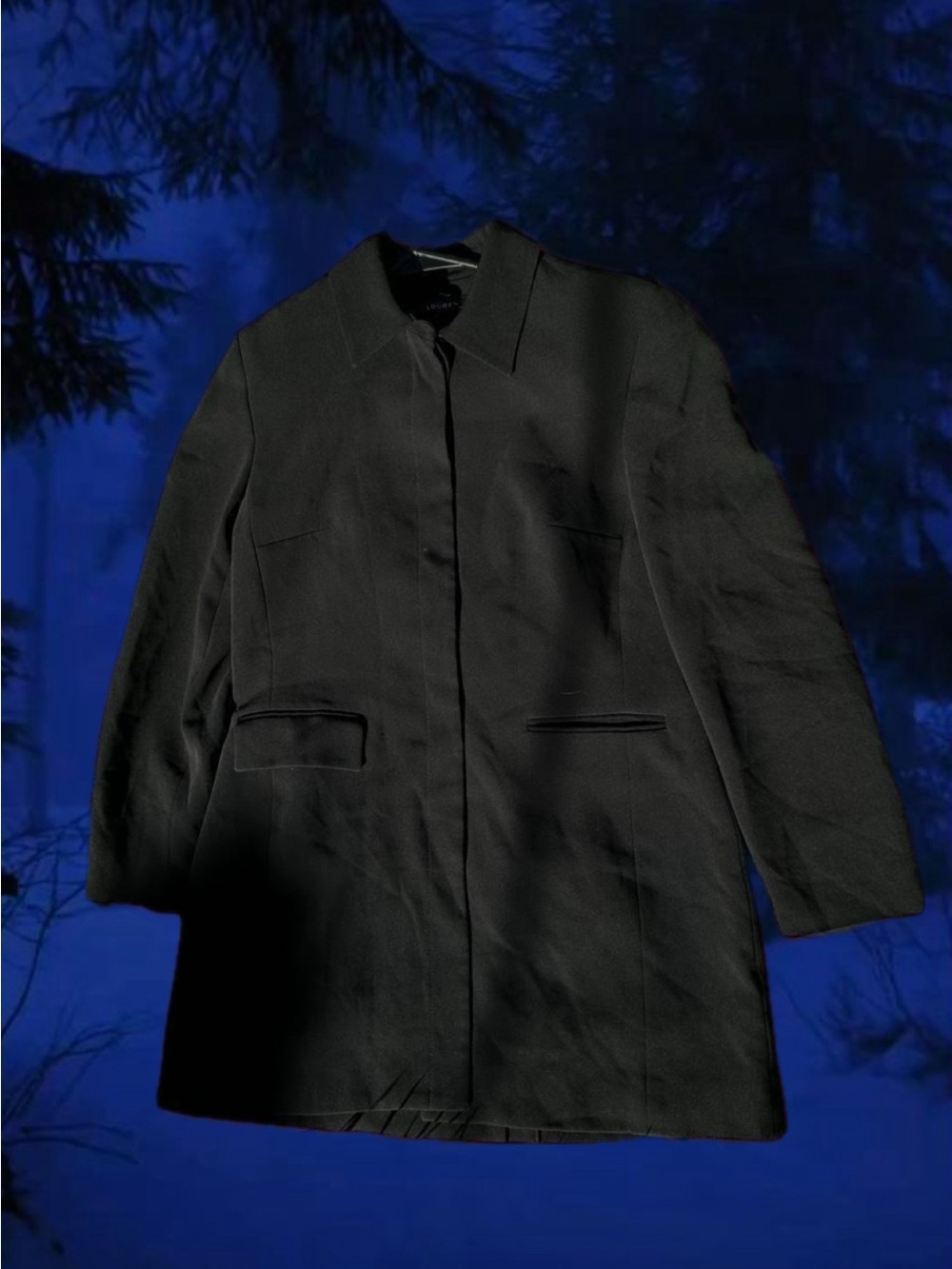 Classic Black Women's Coat - Timeless Outerwear
